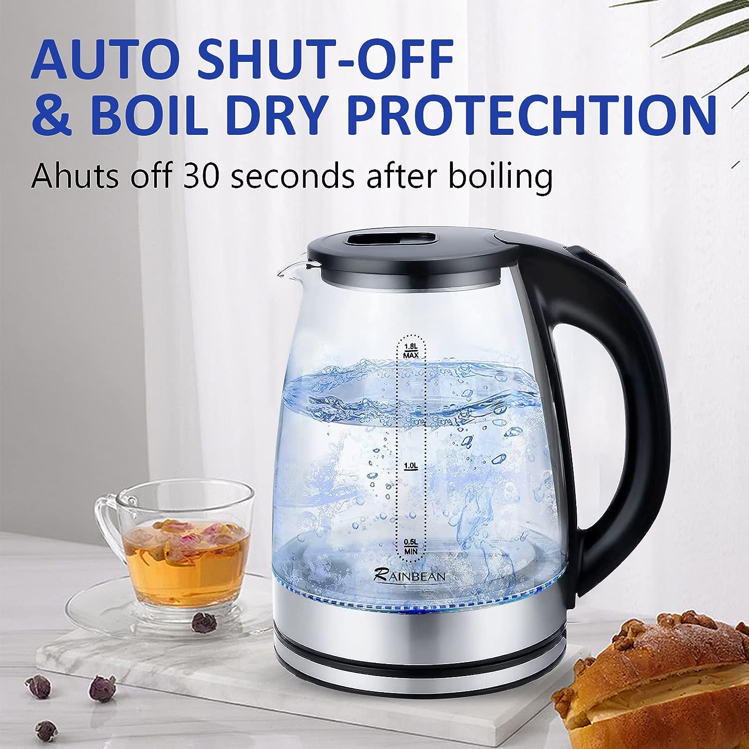 Electric Tea Kettle - 1.8 L