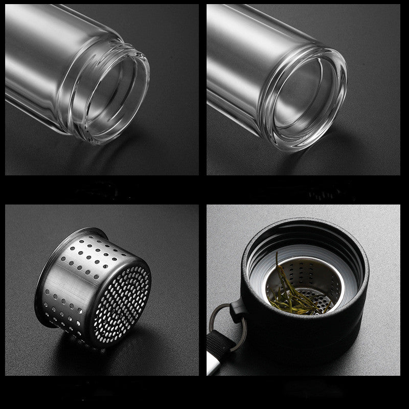 Glass Tea Separation Cup