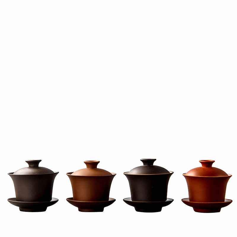 Purple Clay Gaiwan Set