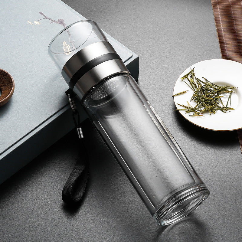 Glass Tea Separation Cup