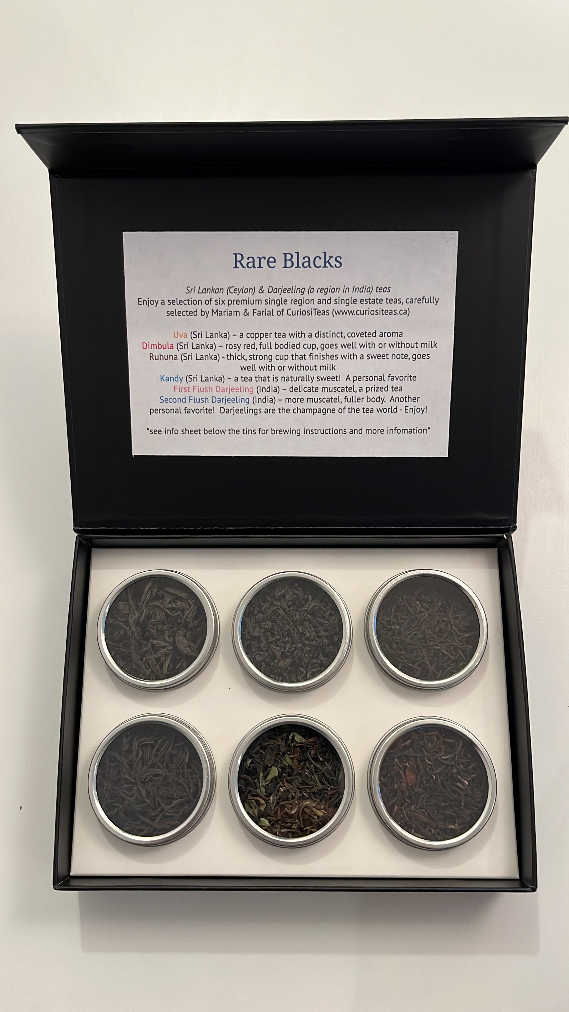 Rare Black Teas (Single Region / Single Estate)